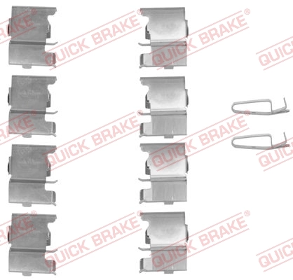 Accessory Kit, disc brake pad